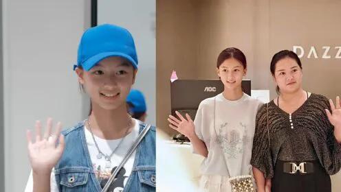 撞臉張柏芝女孩商場站臺2小時8千元