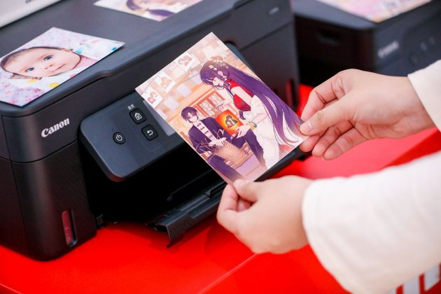 用戶使用佳能G3890打印機高效輸出創意素材