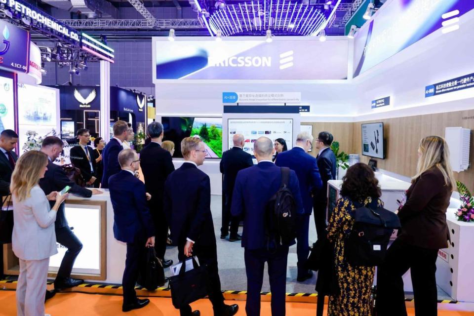 八赴進博會!愛立信解碼5G轉型:從“賣流量”到“賣服務”的產業新路徑 圖片